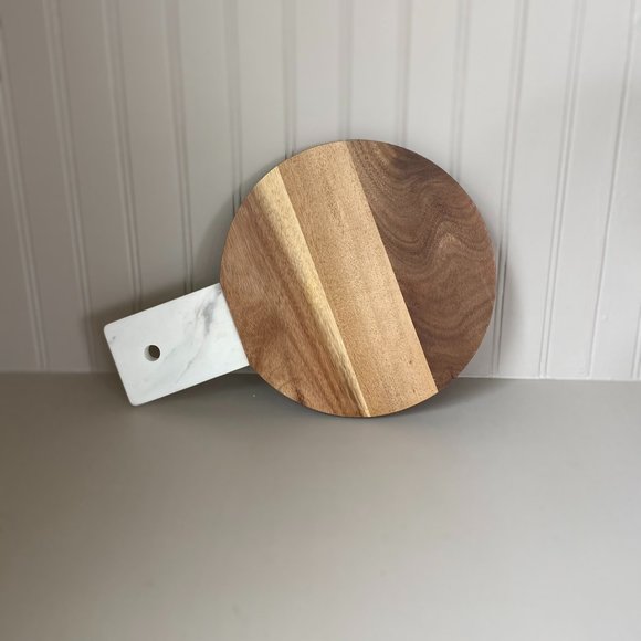 Other - Cutting Board with Marble Handle